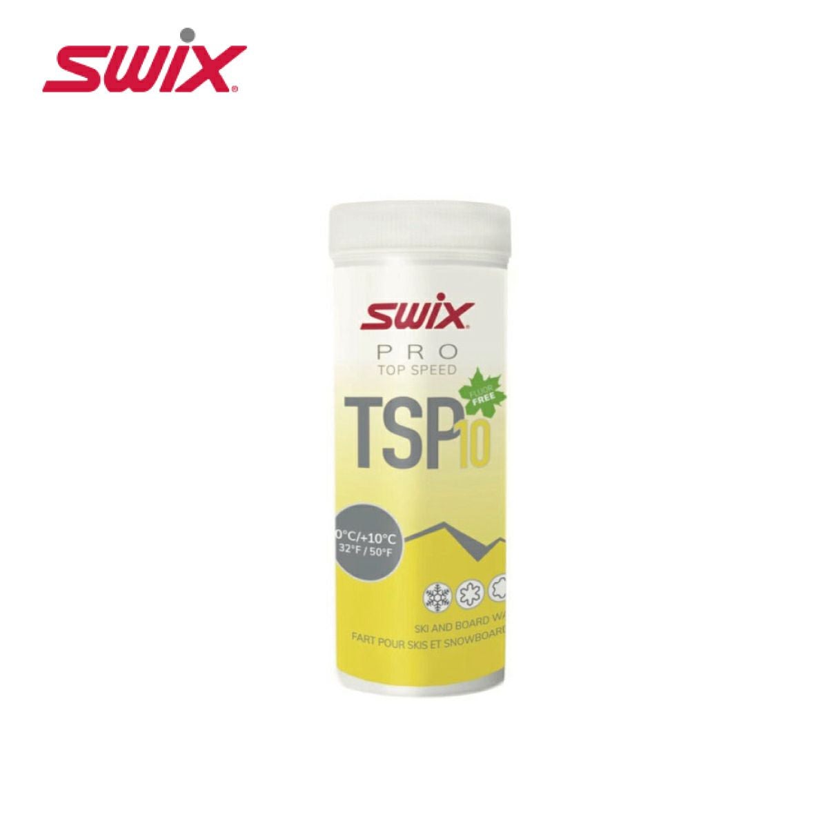 SWIX スウィックス ワックス TS10 TS ターボイエロー 20g 固形 なら