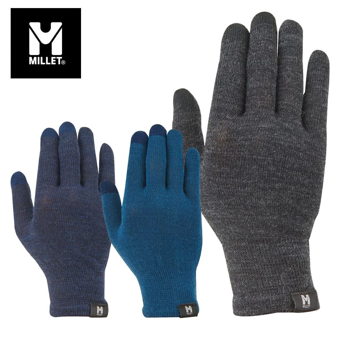 MILLET ミレー スキーグローブ インナーグローブ メンズ レディース
