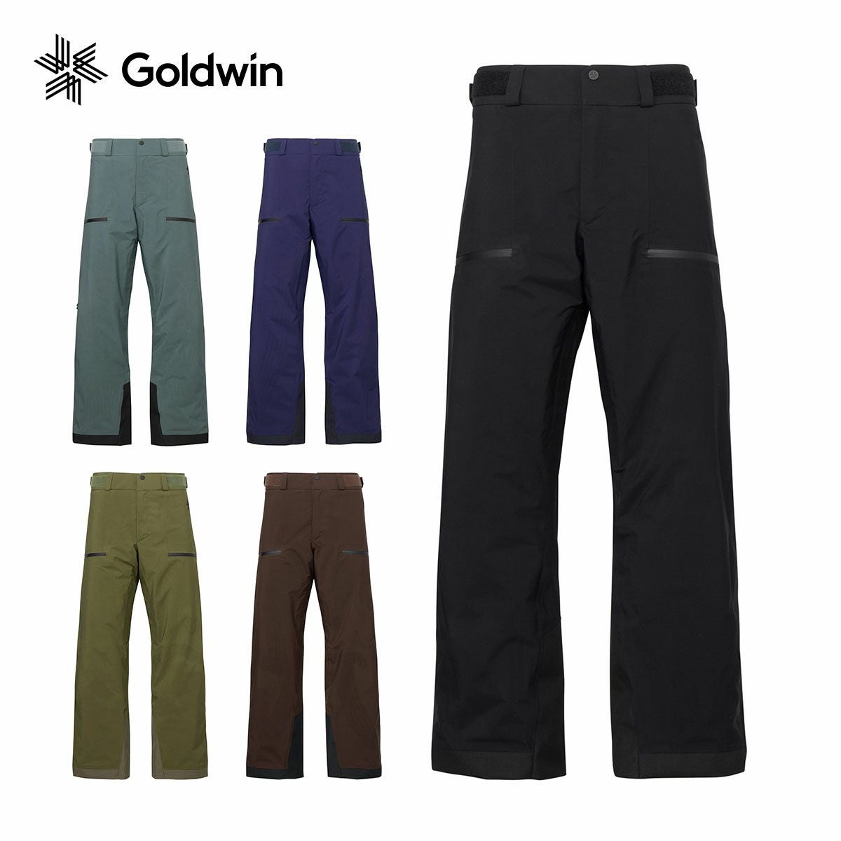 【美品】GOLDWIN GORE-TEX ズボン 公式・アウトレット】ゴアテックス 3レイヤー パンツ（スキー／ユニ