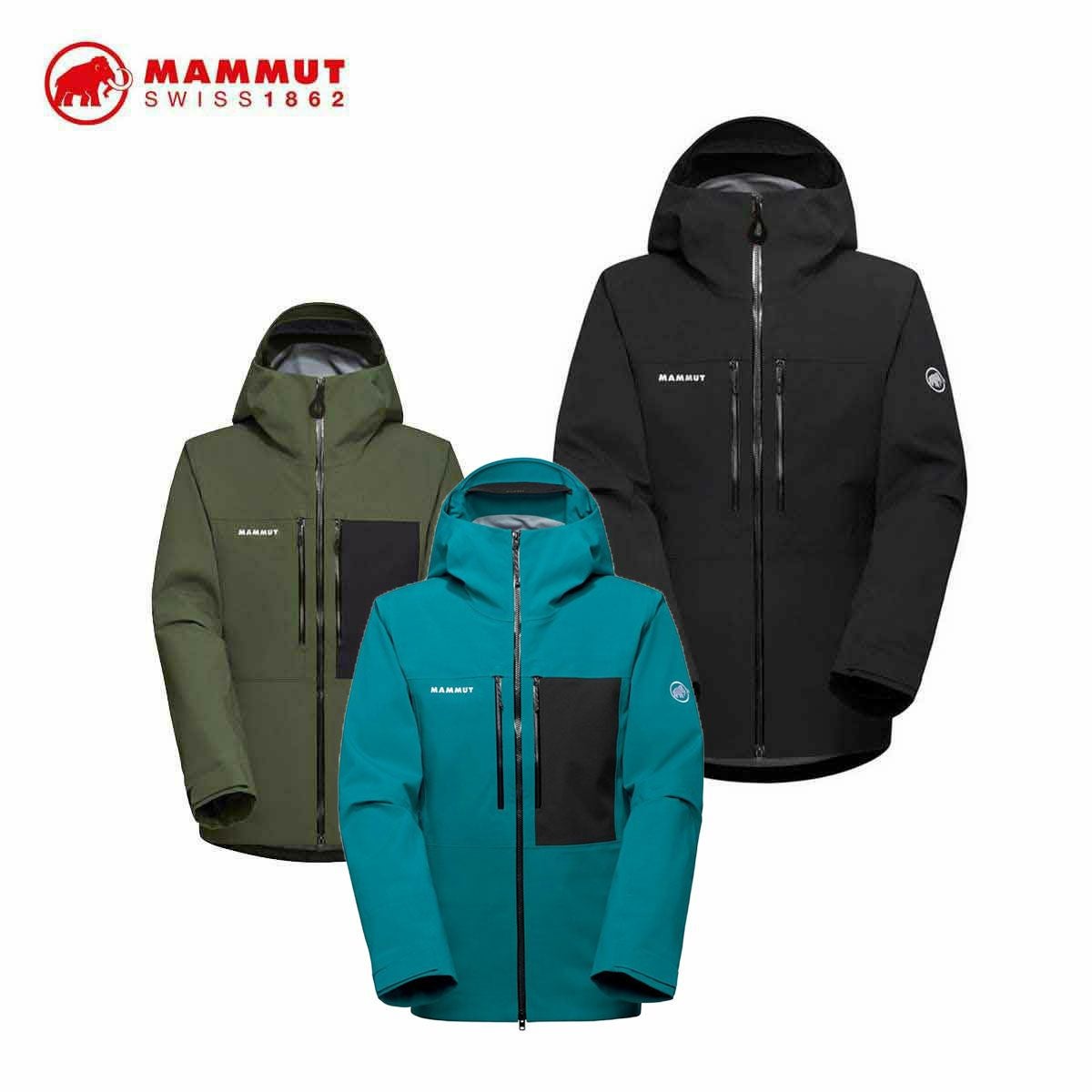 MAMMUT DRYTECH スノーウェアセットアップ Stoney HS Thermo Hooded Jacket Men | Mammut