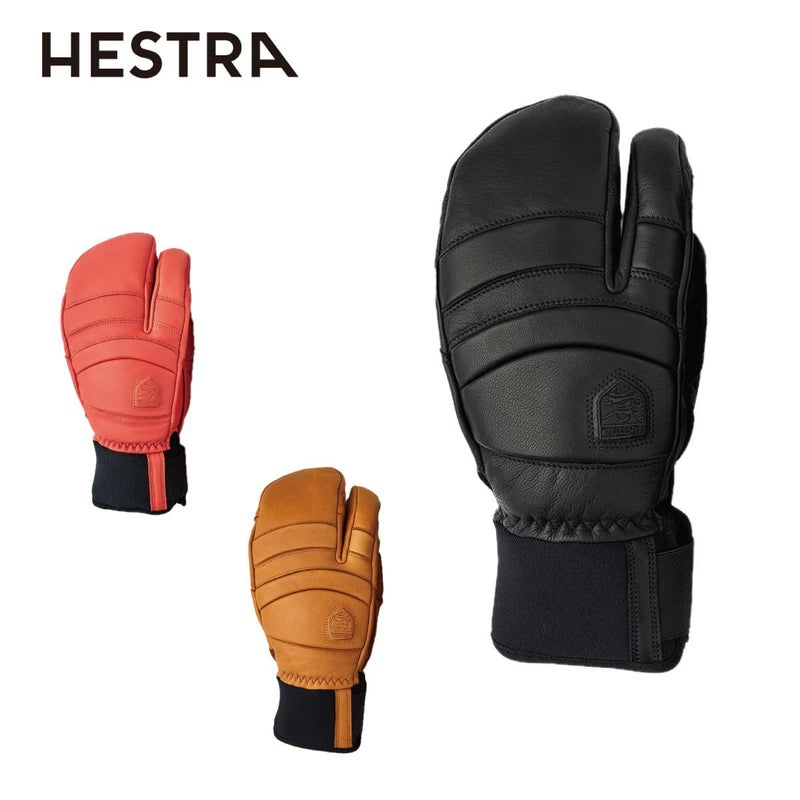 HESTRA �w�X�g�� �X�L�[�O���[�u �����Y ���f�B�[�X��2026��3000782 / Fall Line 3-Finger ���{���K�i