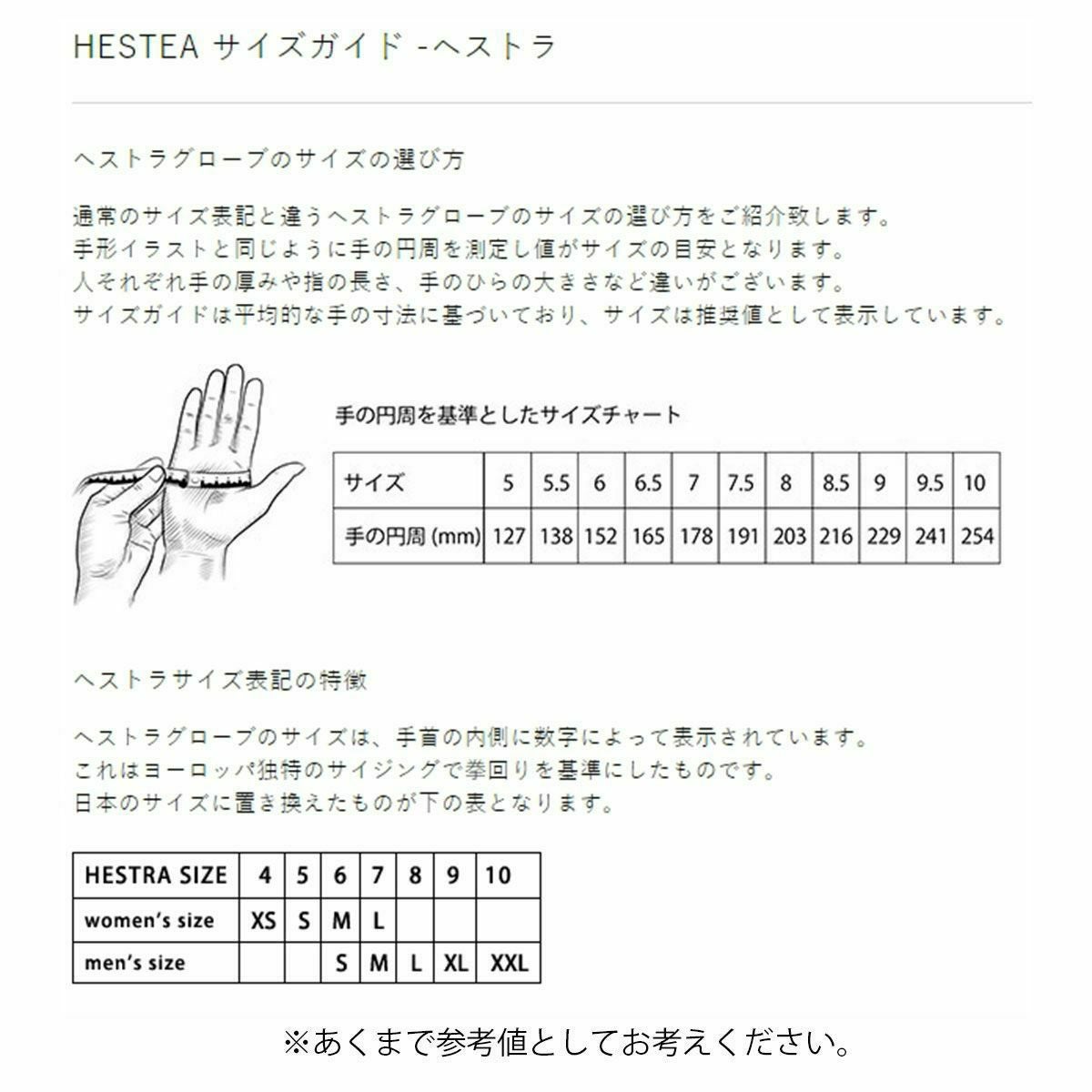 HESTRA ヘストラ スキーグローブ メンズ レディース＜2026＞3004112