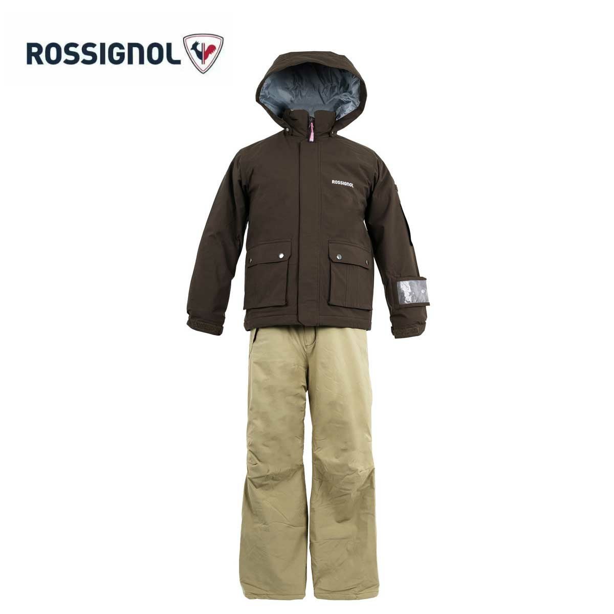 【新品未使用】ROSSIGNOL子ども用スキーウェア 上下セット 150㎝ ROSSIGNOL（ロシニョール） スキーウェア キッズ スノーウェア