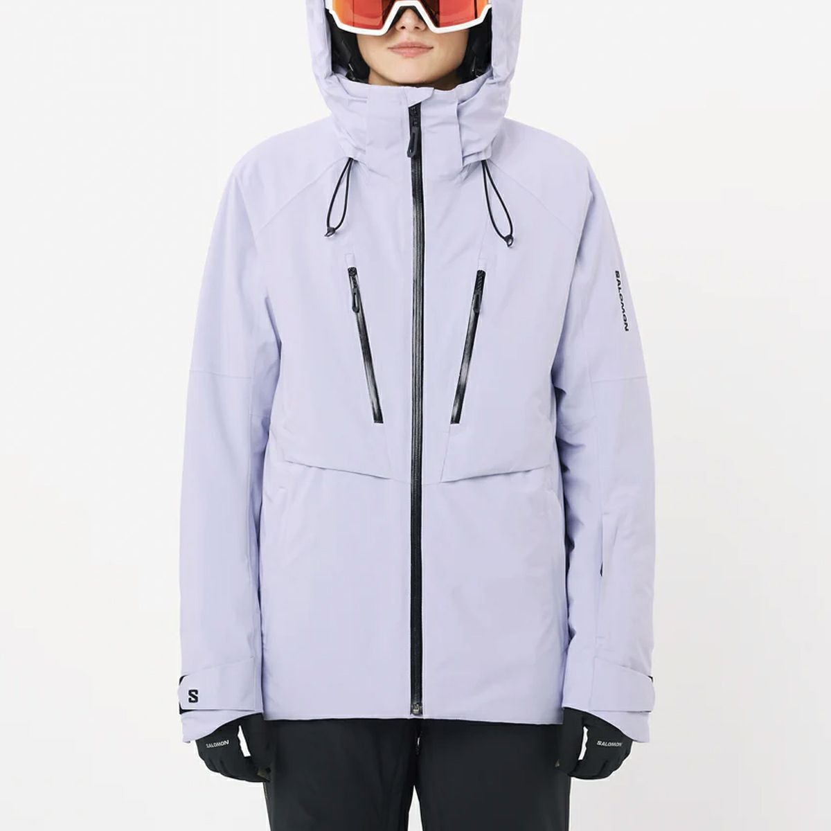 美品　SALOMON　スキーウェア　ジャケット　レディース　S SALOMON（サロモン） スキーウェア ジャケット レディース