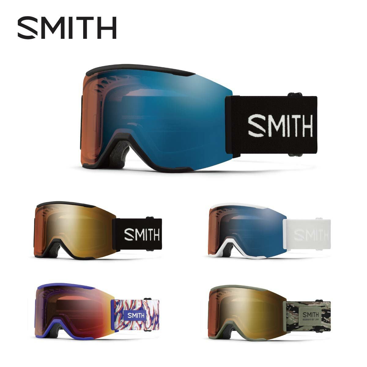 SMITH スミス スキーゴーグル メンズ レディース＜2026＞Squad XL
