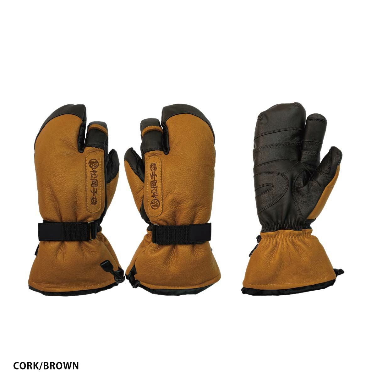 新品タグ付き MATSUOKA GLOVE 松岡手袋 CORK/BROWN 松岡手袋 マツオカグローブ スキーグローブ メンズ レディース＜2026