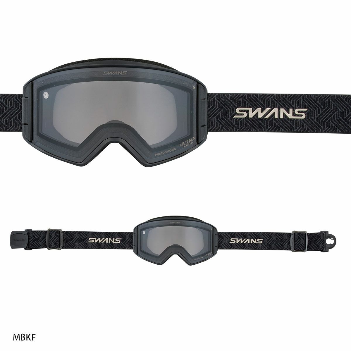 ⭐️新品SWANS AP マットブラック　ゴーグル　OB-MDH-CU-LG スワンズ SWANS スキーゴーグル メンズ レディース ＜2027＞OB-MDH-CU
