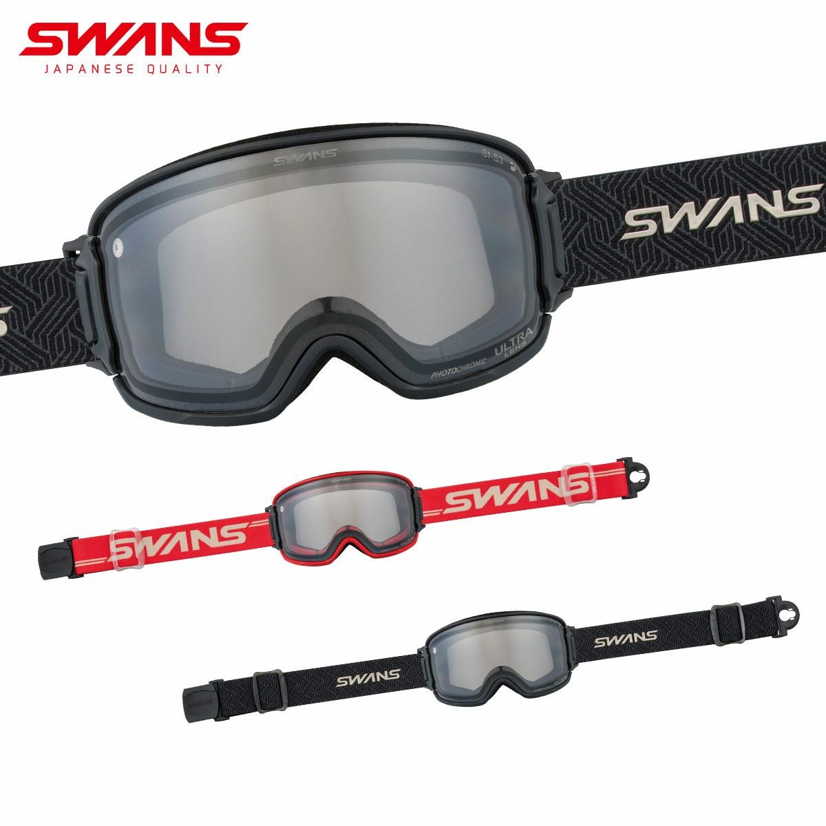 SWANS ゴーグル RIDGELINE-MDH-CU-LG スワンズ SWANS スキーゴーグル メンズ レディース＜2026＞RIDGELINE