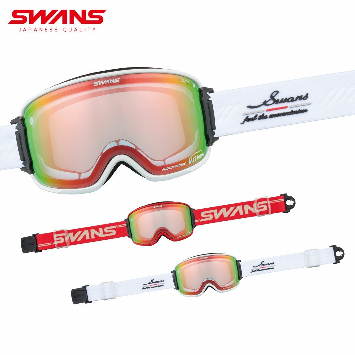 スワンズ SWANS スキーゴーグル メンズ レディース＜2026＞RIDGELINE