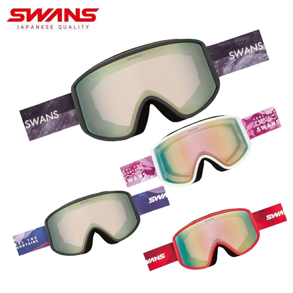 スワンズ SWANS スキーゴーグル メンズ レディース＜2026＞RIDGELINE