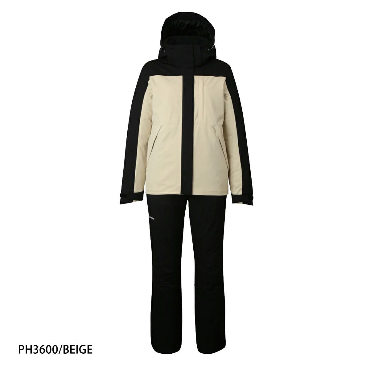 女性用スキーウェア ベージュと黒　phenix PHENIX フェニックス スキーウェア レディース ＜2026＞PSW252P71