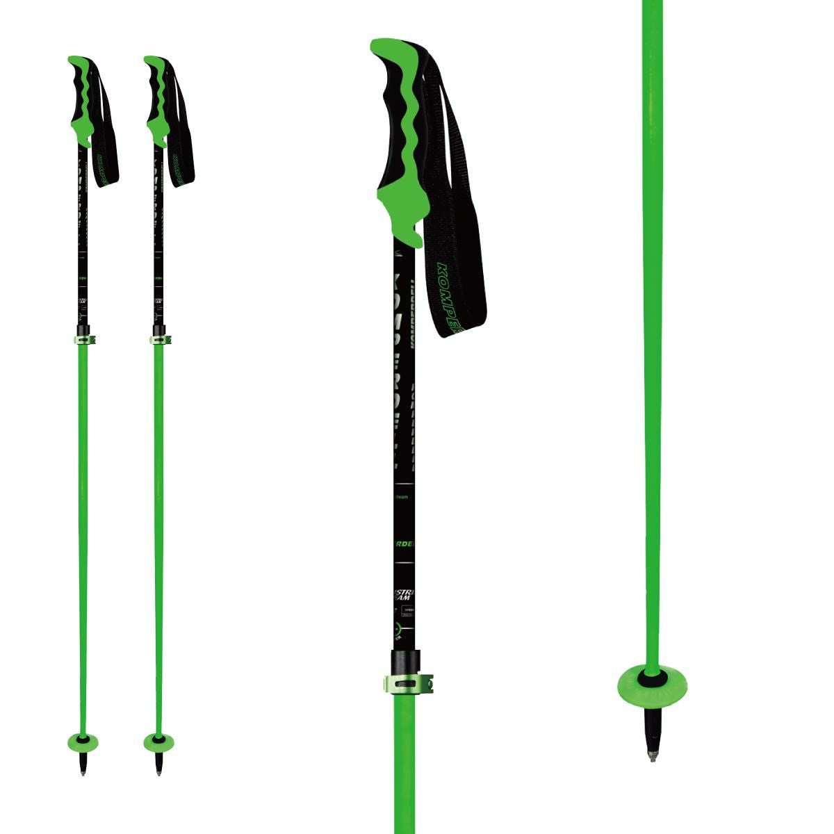 KOMPERDELL スキー ストック 115cm KOMPERDELL コンパーデル スキーポール ストック メンズ レディース