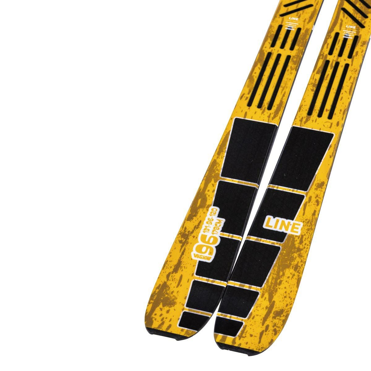 LINE Vision 96（Bladeシリーズ系）176cm｜ビンディング付き ラインスキー（LINE SKIS）（メンズ）スキー板 単品 VISION 96
