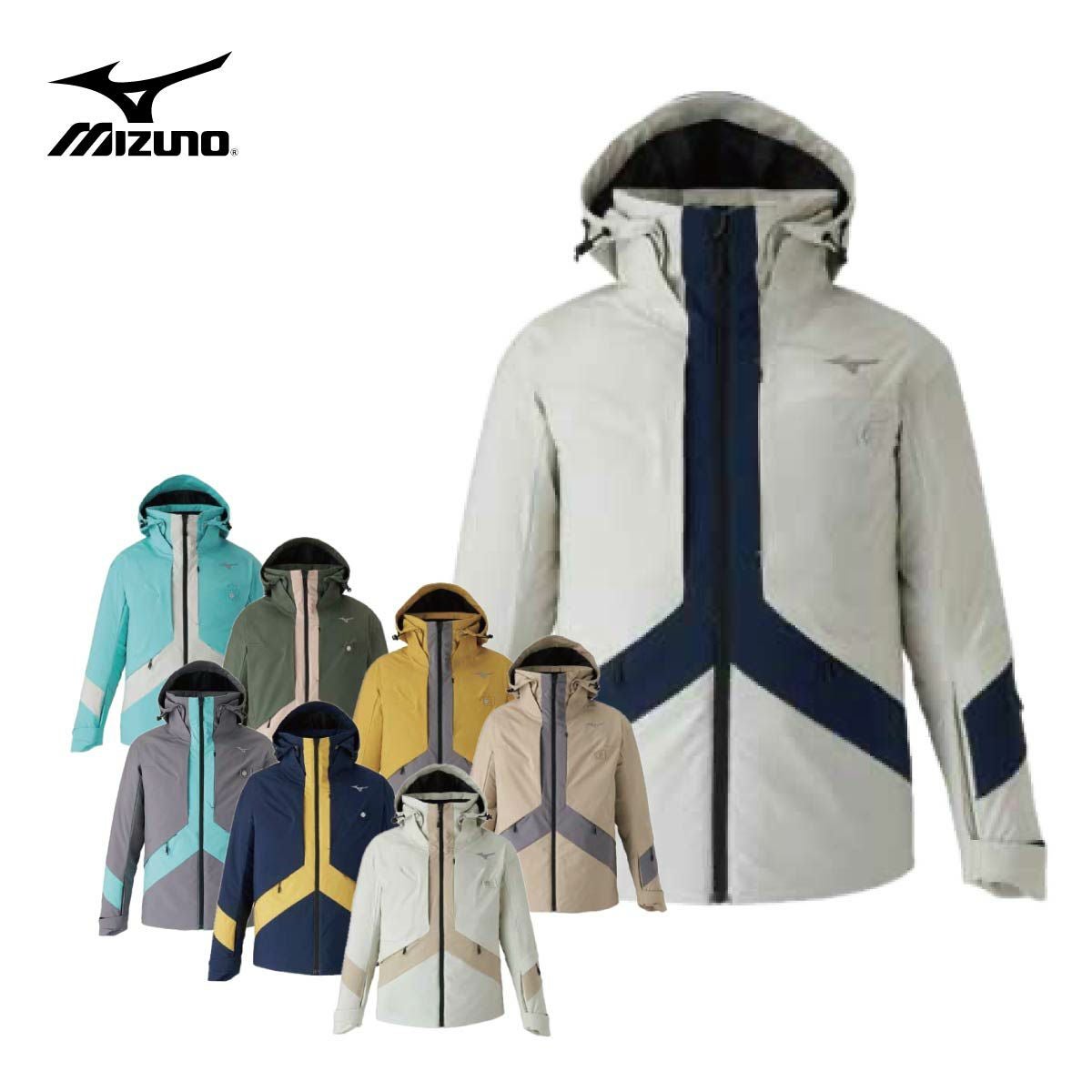 美品 MIZUNO × HEAD インサレーション ミドルジャケット XS スキーウェア メンズ スキージャケット ミズノ MIZUNO ミドルレイヤー