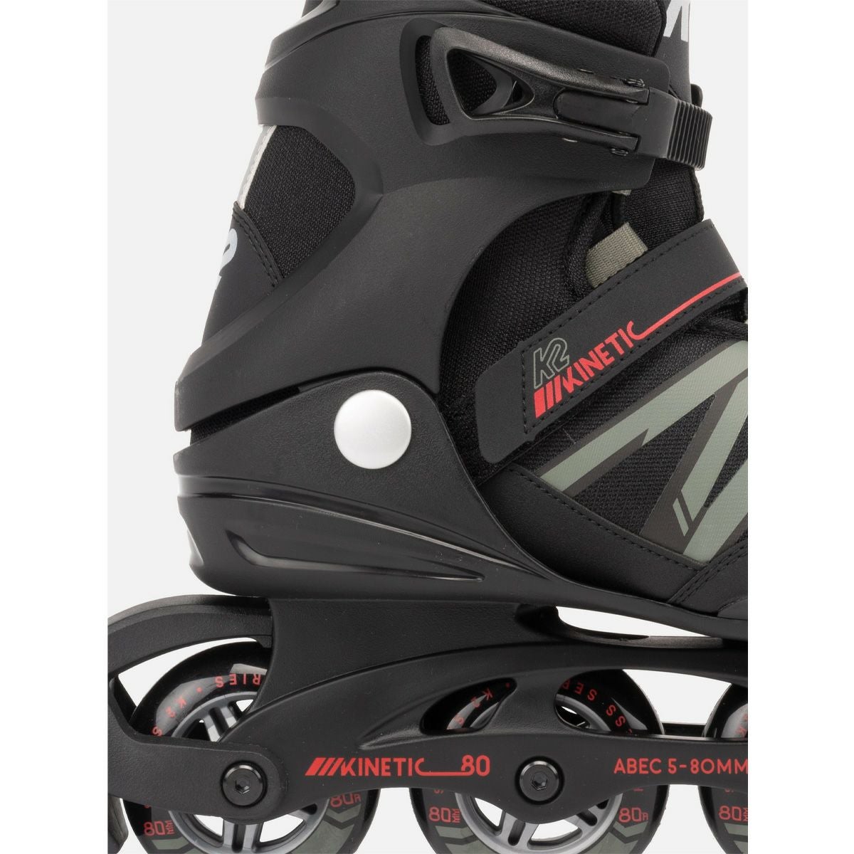 k2 インラインスケート K2〔ケーツー〕インラインスケート KINETIC 80 M BLACK_GRAY なら
