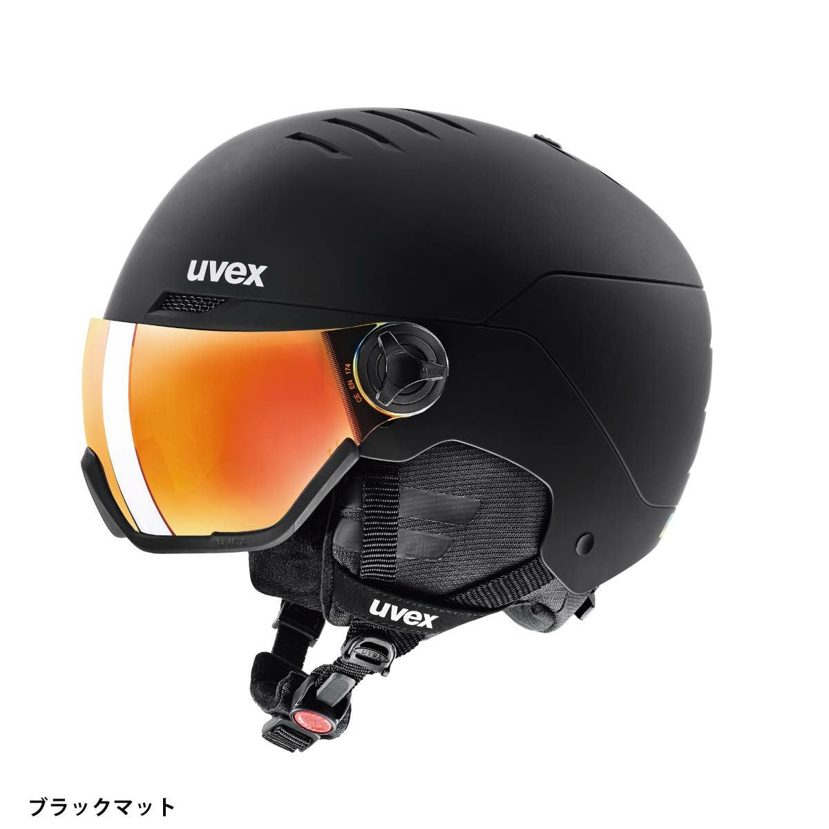 UVEX FIS認証　56~57㎝ 情熱のオレンジ色 UVEX ウベックス スキーヘルメット レディース＜2026＞566262 / uvex