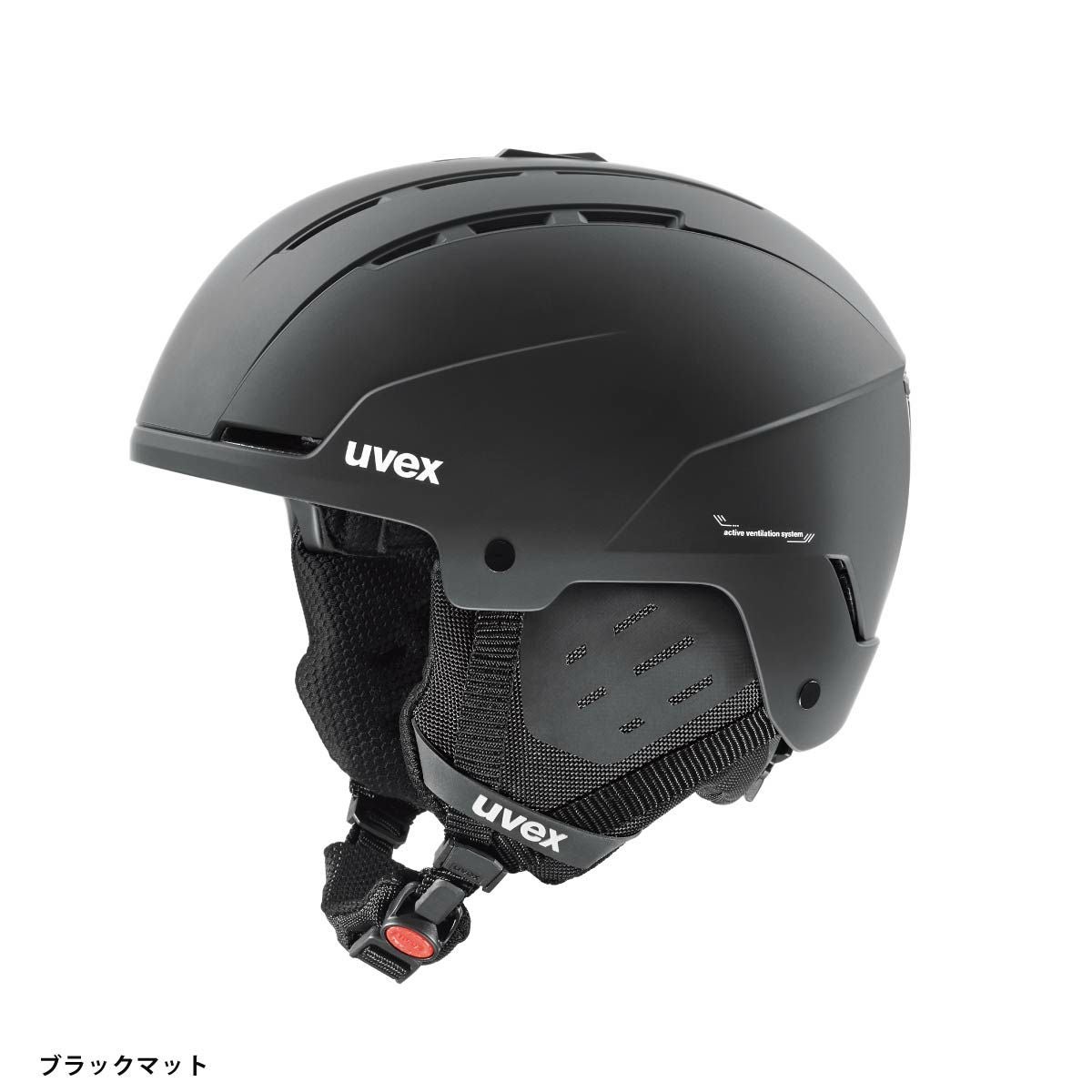 uvex ヘルメット マットブラック 半ヘル レーシングモデル UVEX ウベックス スキーヘルメット メンズ レディース＜2026＞566318