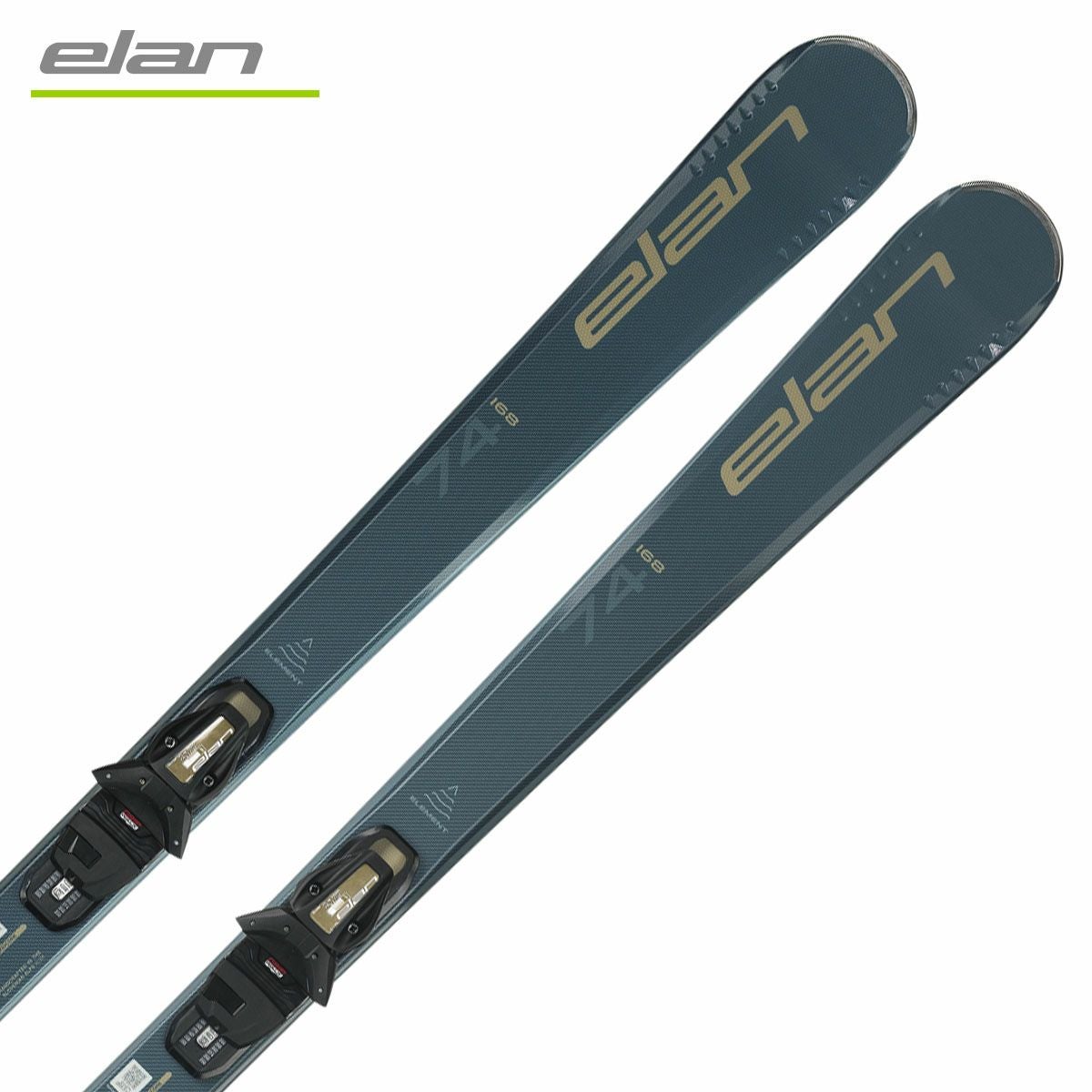☆シーズン終了間近☆スキー板とストックのセット　ELAN ELAN エラン スキー板 レディース＜2026＞ELEMENT 74 BLUE SHIFT X +