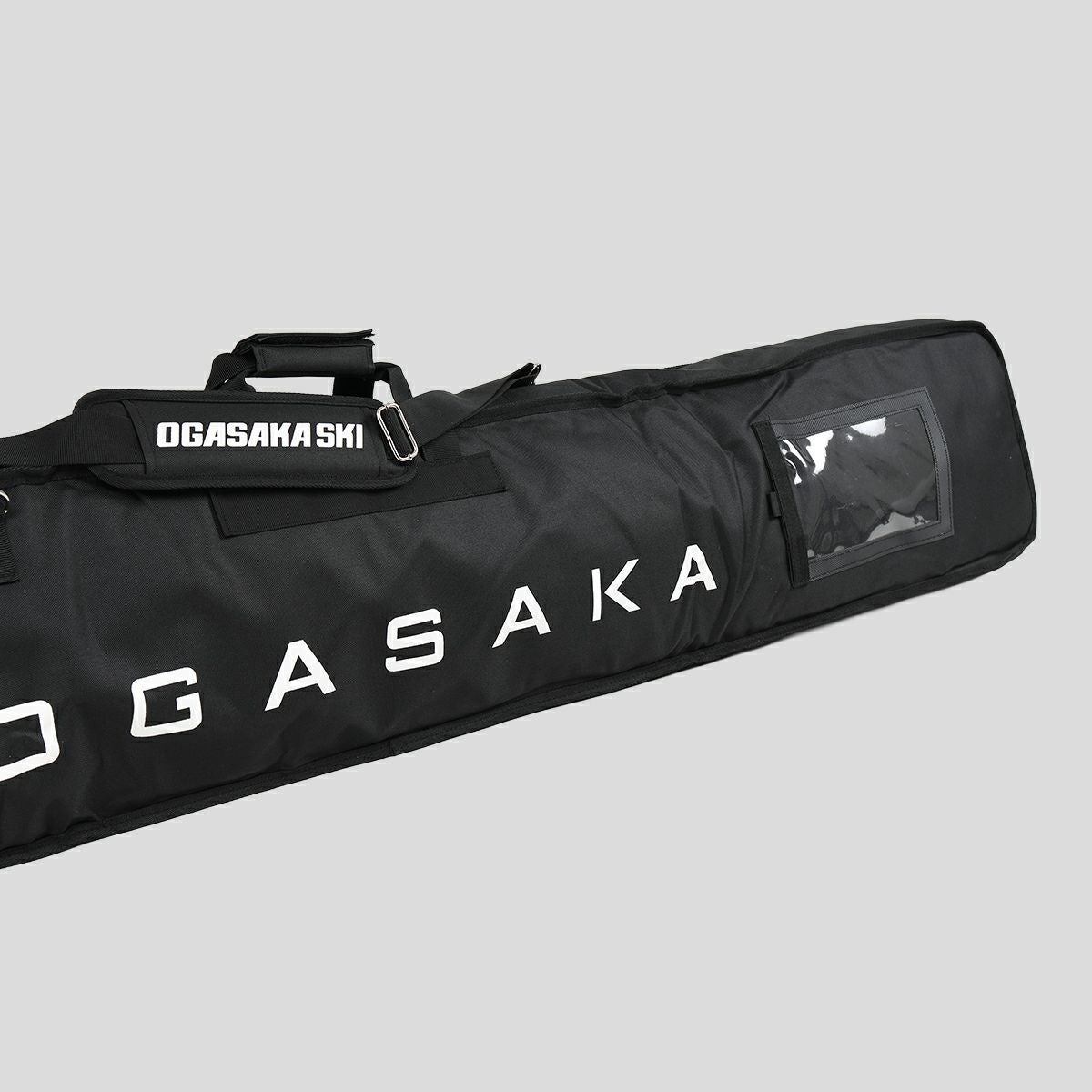 【新品・未開封】OGASAKA 185cmまで　1台用スキー用バック ブラック OGASAKA（オガサカ） スキー バッグ・ケース コマ有 メンズ レディース
