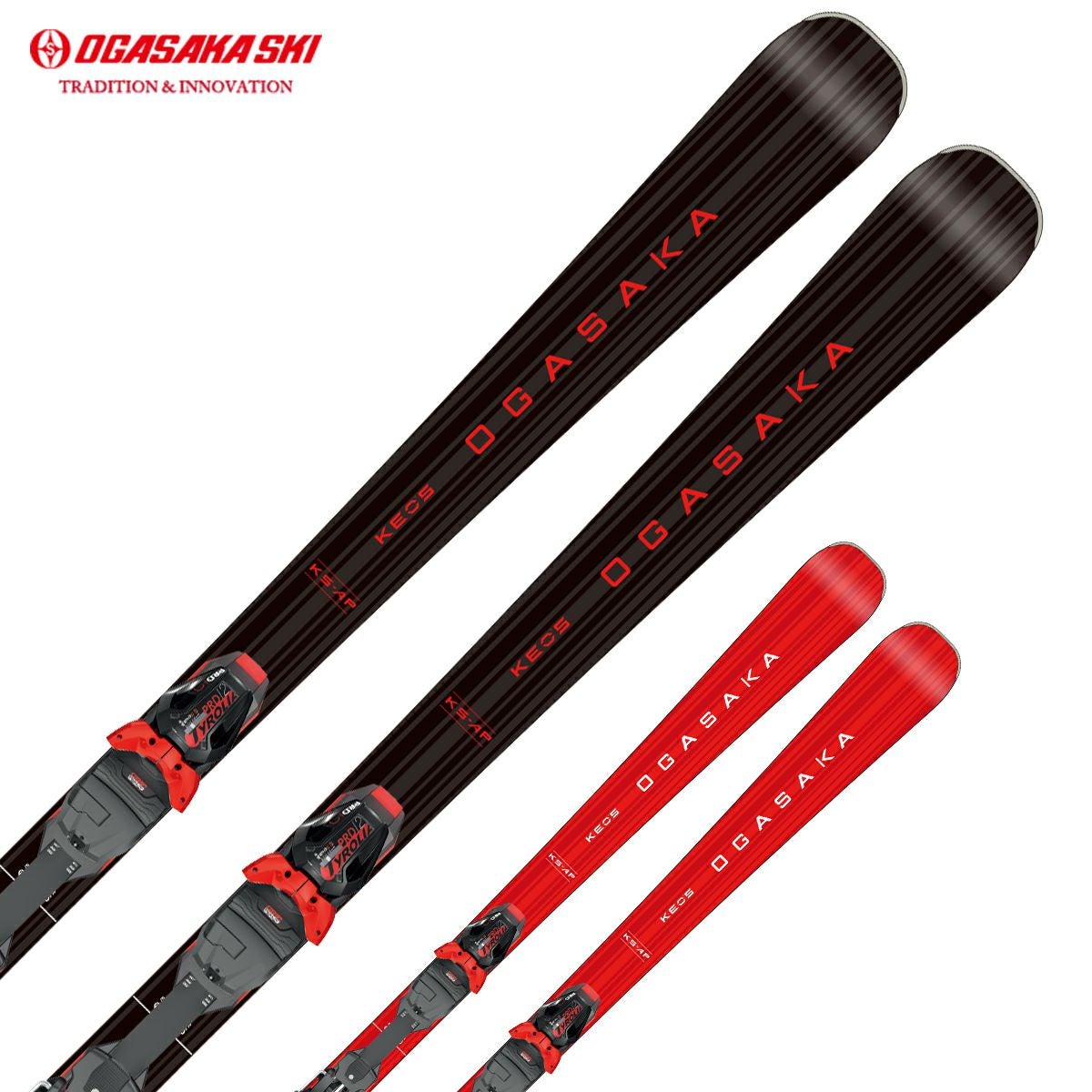 OGASAKA/KEOS：KS-RV　16/17 Keo's KS-UP（RD/BK） | OGASAKA SKI