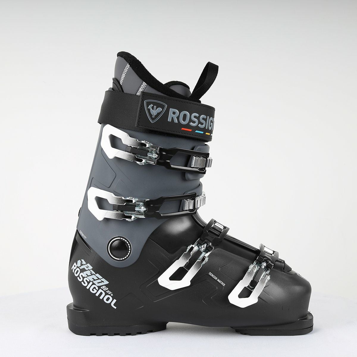 ロシニョール80cm板とアトミック16．5cmブーツセット ROSSIGNOL（ロシニョール） スキー板 オールラウンド 4点セット メンズ