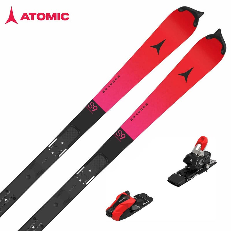 ATOMIC �A�g�~�b�N �X�L�[�� �����Y��2026��REDSTER S9 FIS M 165 / [AA0030552165] + ICON RS 16 �r���f�B���O �Z�b�g ��t����