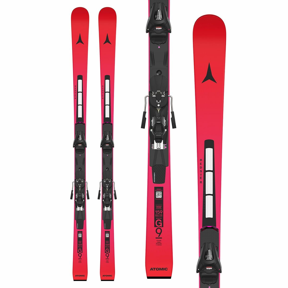 ATOMIC（アトミック）XTi redster 157cm スキー板 ビン付 ATOMIC アトミック スキー板 ジュニア＜2026＞REDSTER G9 FIS