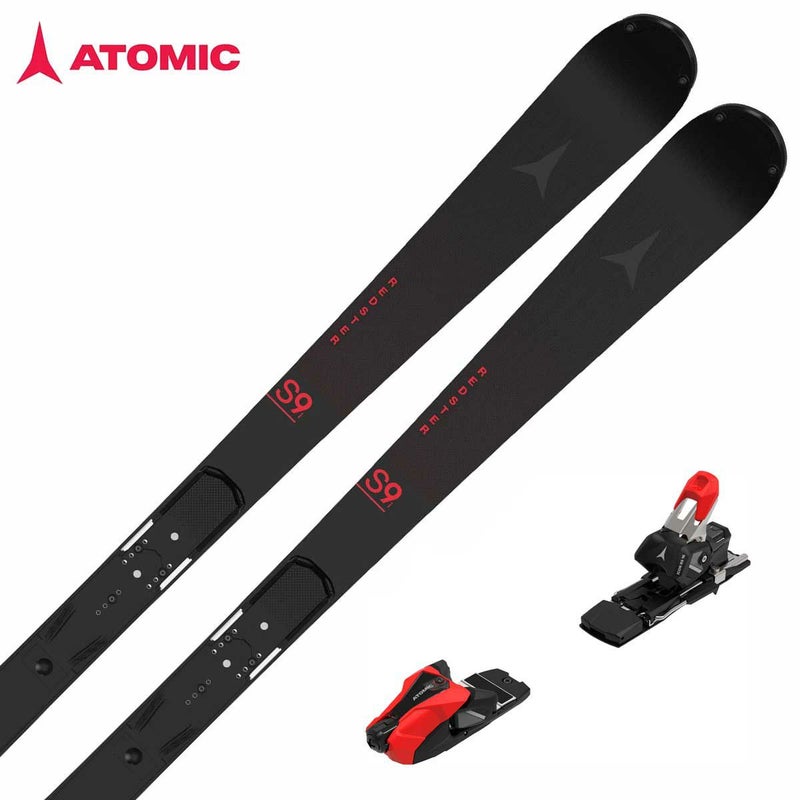 ATOMIC �A�g�~�b�N �X�L�[�� �����Y ���f�B�[�X��2026��REDSTER S9i PRO / [ AA0030626 ] + ICON RS 16 �v���[�g/�r���f�B���O �Z�b�g ��t����