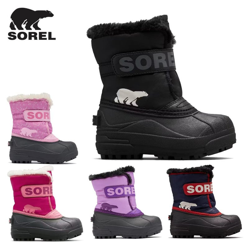 SOREL CHILDRENS SNOW COMMANDER BOOT