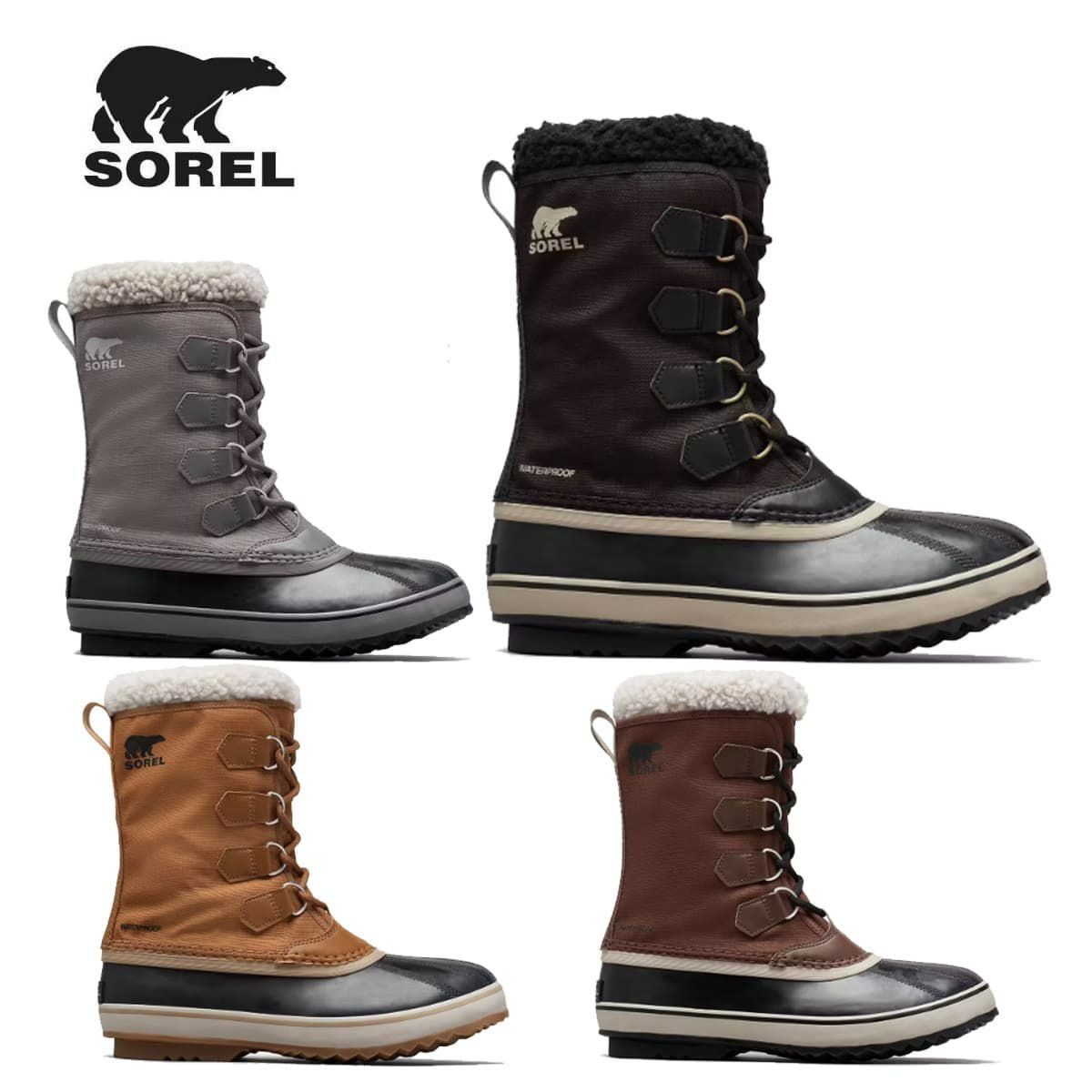 SOREL カリブー　スノーブーツ nocomp_SOREL_FW25_PRODUCT_CARI