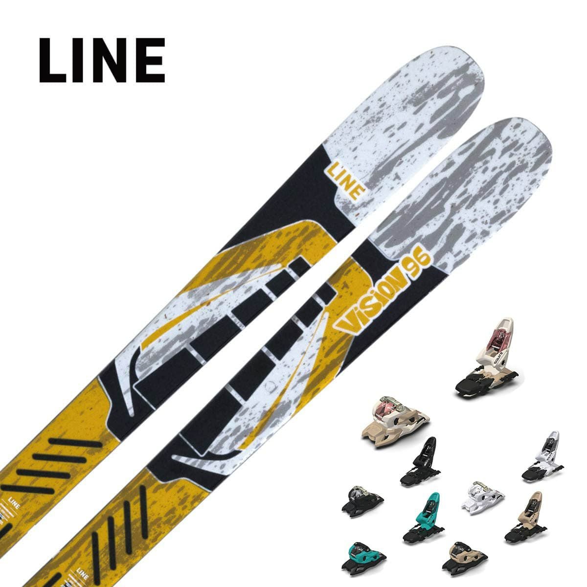LINE ライン スキー板 メンズ レディース 2025 VISION 96 [LN2401630 LINE ライン スキー板 メンズ レディース 2025 VISION 96 [LN2401630