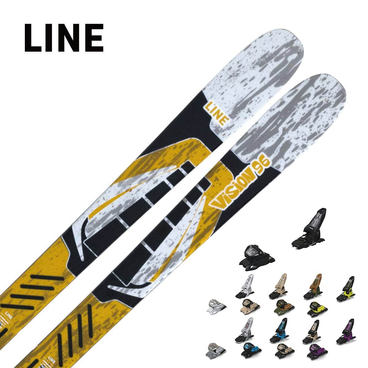 ライン+マーカー/スーパーナチュラル+グリフォン/179cm/スキー/line MARKER マーカー スキー ビンディング 2025 GRIFFON 13 / グリフォン