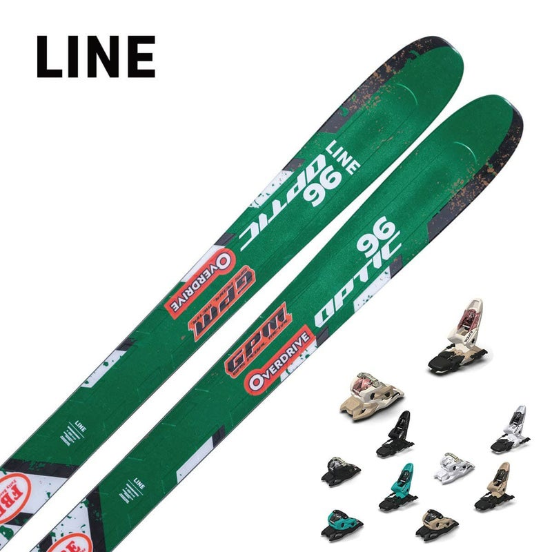 LINE ���C�� �X�L�[�� �����Y ���f�B�[�X��2026��OPTIC 96 [LN2509200] + �}�[�J�[ SQUIRE 11 �r���f�B���O �Z�b�g ��t����