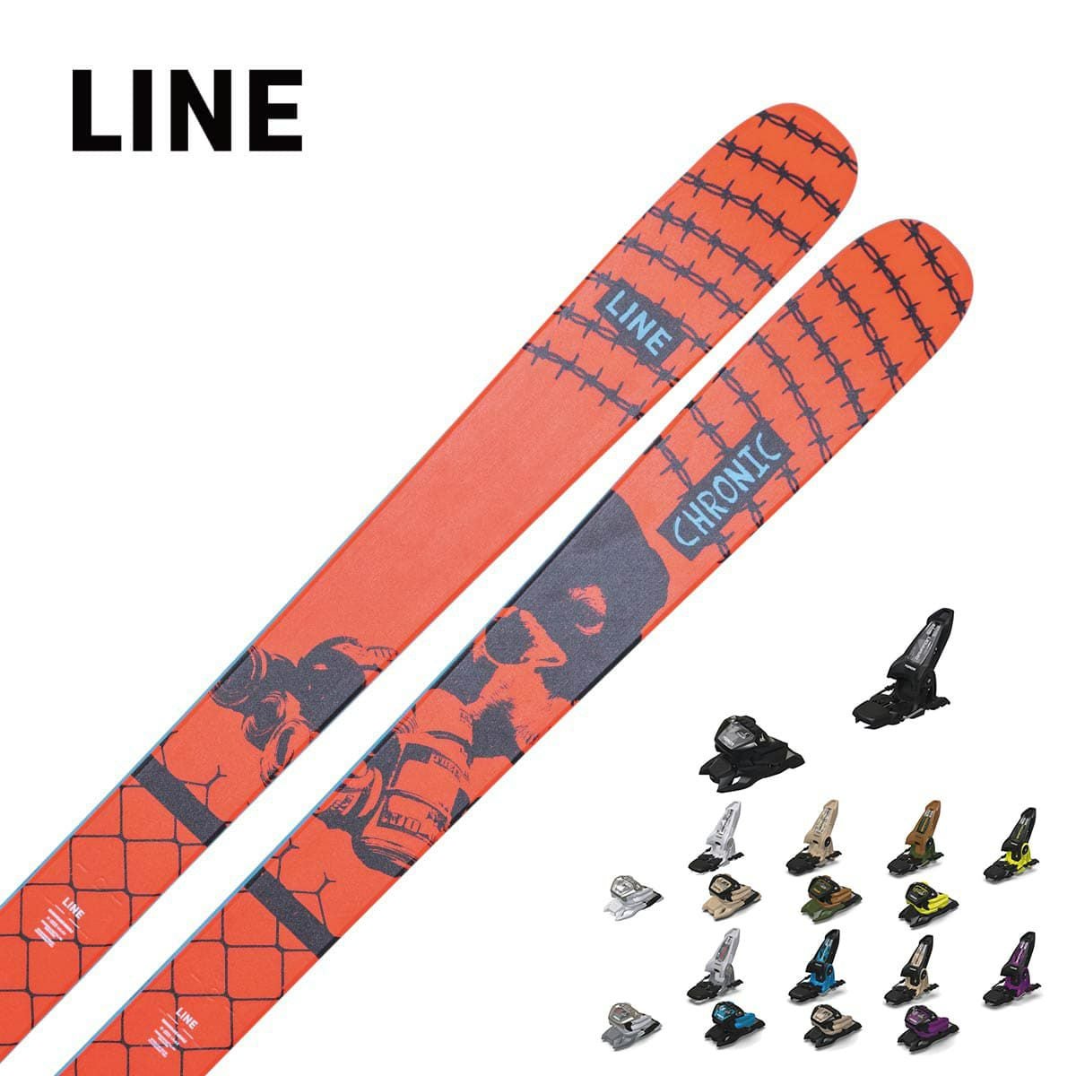 LINE ライン スキー板 メンズ レディース 2024 BLADE OPTIC 104