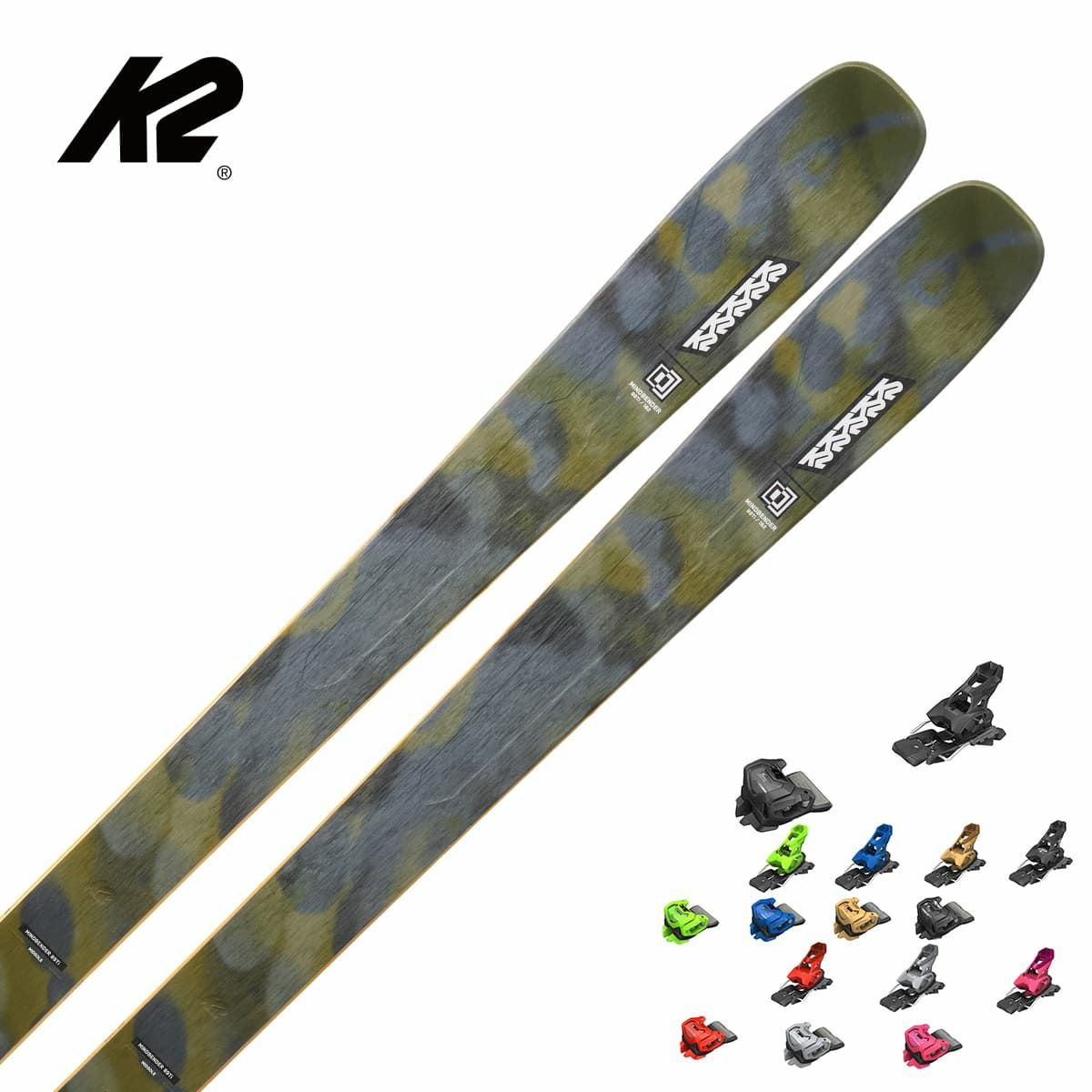 K2 Spacy Rocker スキーセット K2 ケーツー スキー板 メンズ レディース 2025 DISRUPTION 76