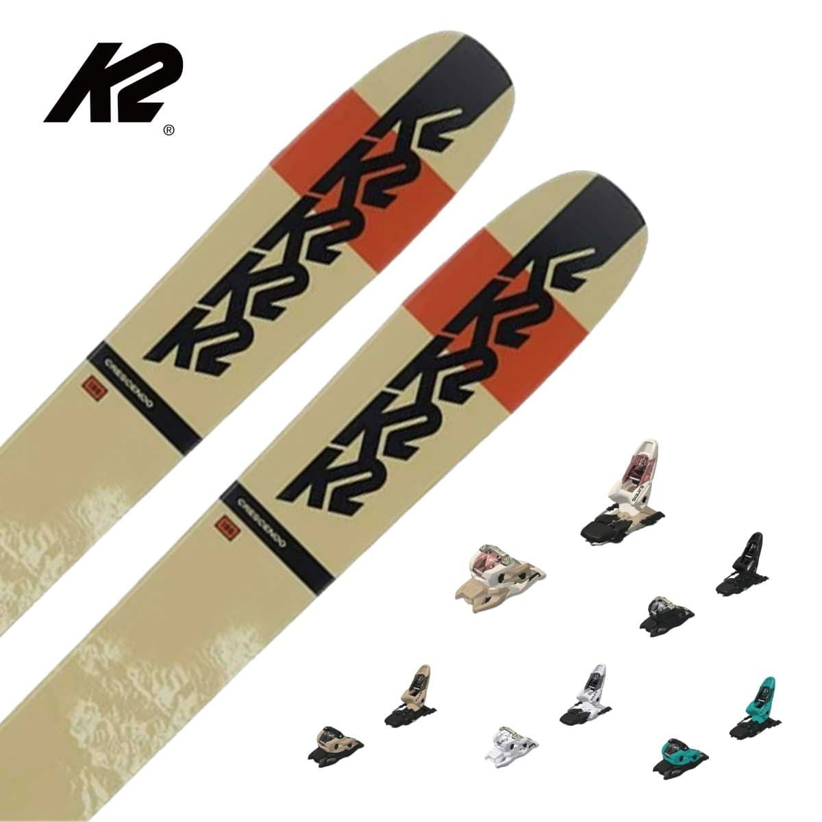 スキーセットK2板　ヴィンディング　ストック　ブーツ K2 ケーツー スキー板 メンズ レディース＜2026＞CRESCENDO