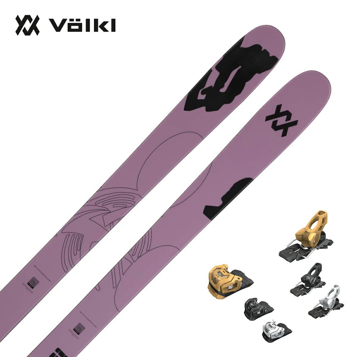 ウィンタースポーツ Volkl Revolt 96 Tyrolia Attack 11付き
