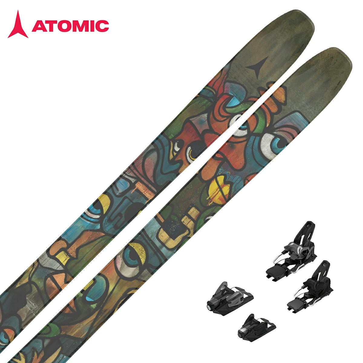 アトミック　スキー/110 ストック/90 セット ATOMIC】アトミックスキー板ならスキー用品通販ショップ - タナベ