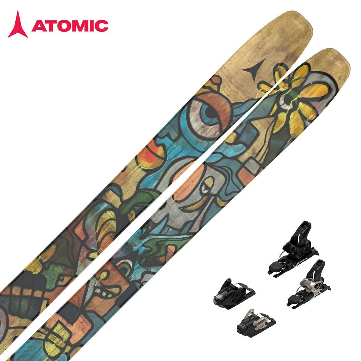 アトミックスキー板 165cm/ブーツ26cm/ストック3点セット アトミックスキー板 165cm/ブーツ26cm/ストック3点セット 【公式通販】