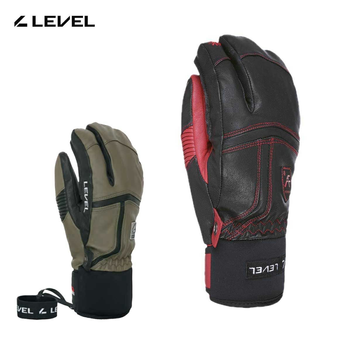 LEVEL レベル スキーグローブ 2026 2064UT / OFF PISTE LEATHER