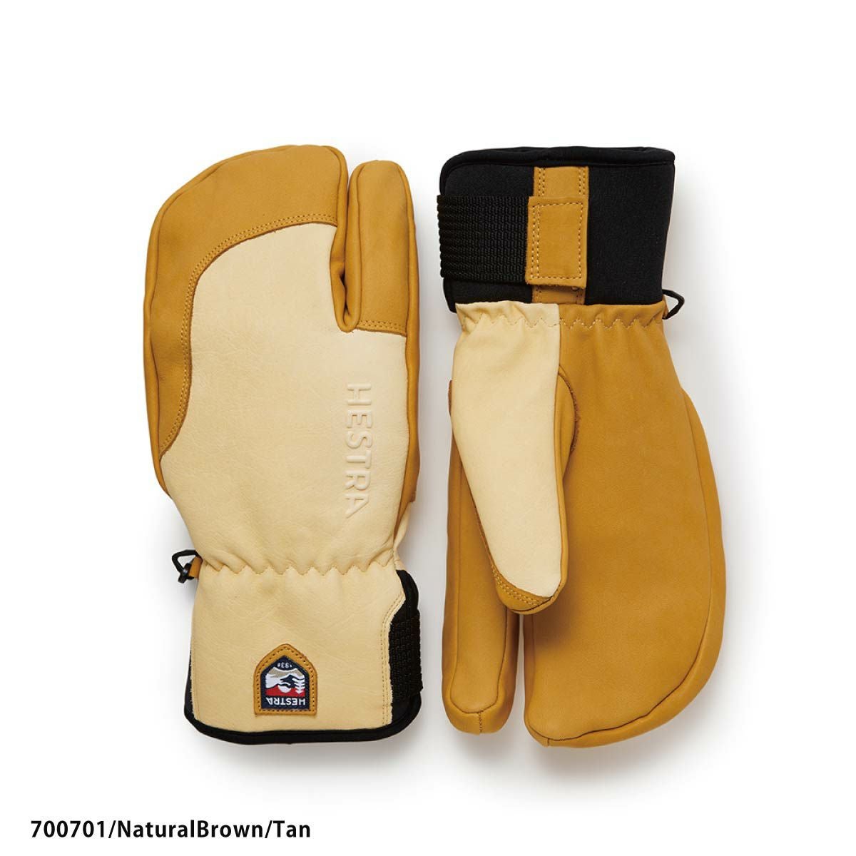 新品 HESTRA ヘストラ Topo 3-Finger スキースノボグローブ HESTRA ヘストラ スキーグローブ メンズ レディース＜2026＞33872