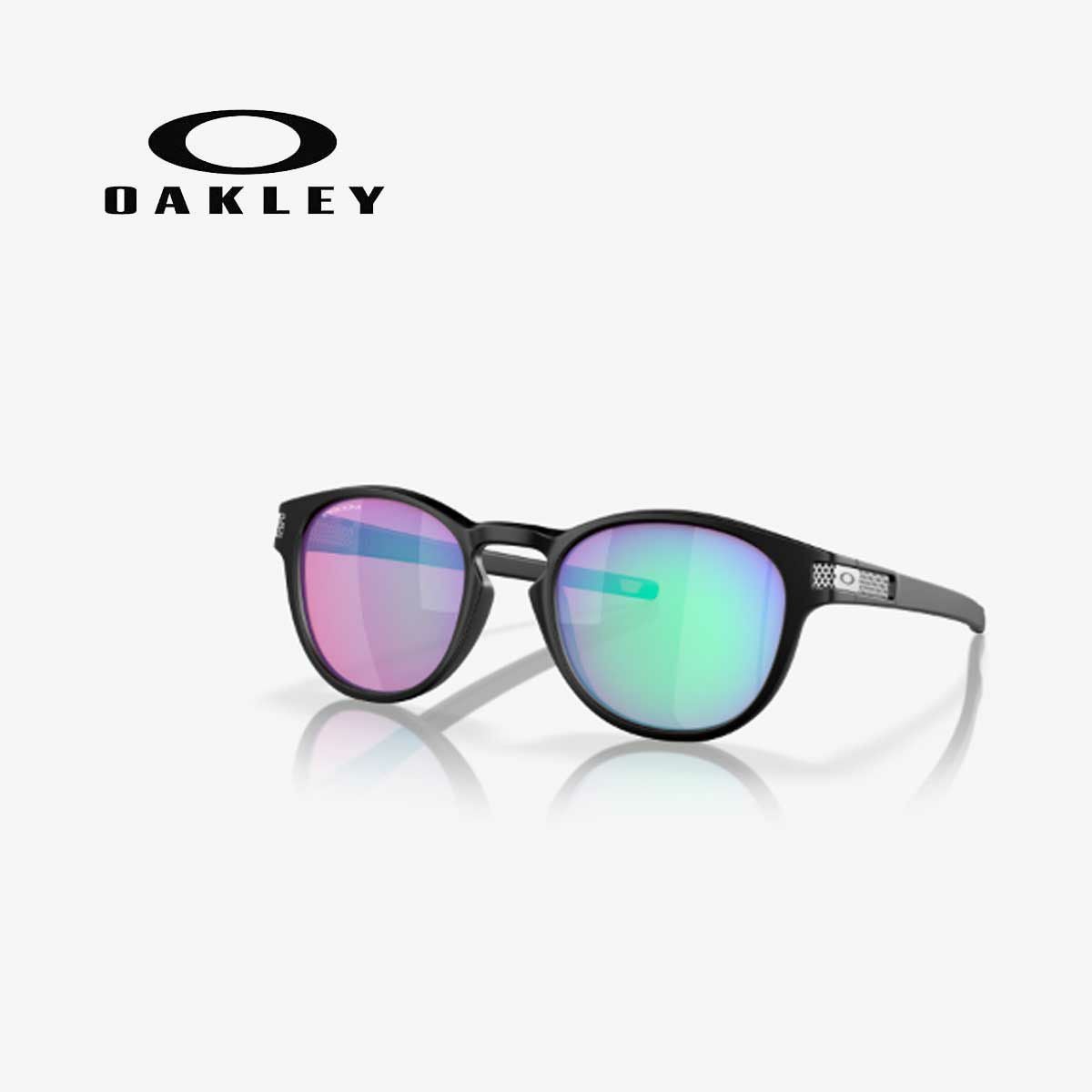 【美品・希少】OAKLEY LATCH オークリー ラッチ 9349 サングラス Latch™ (Low Bridge Fit) Prizm Black Polarized Lenses, Matte Black