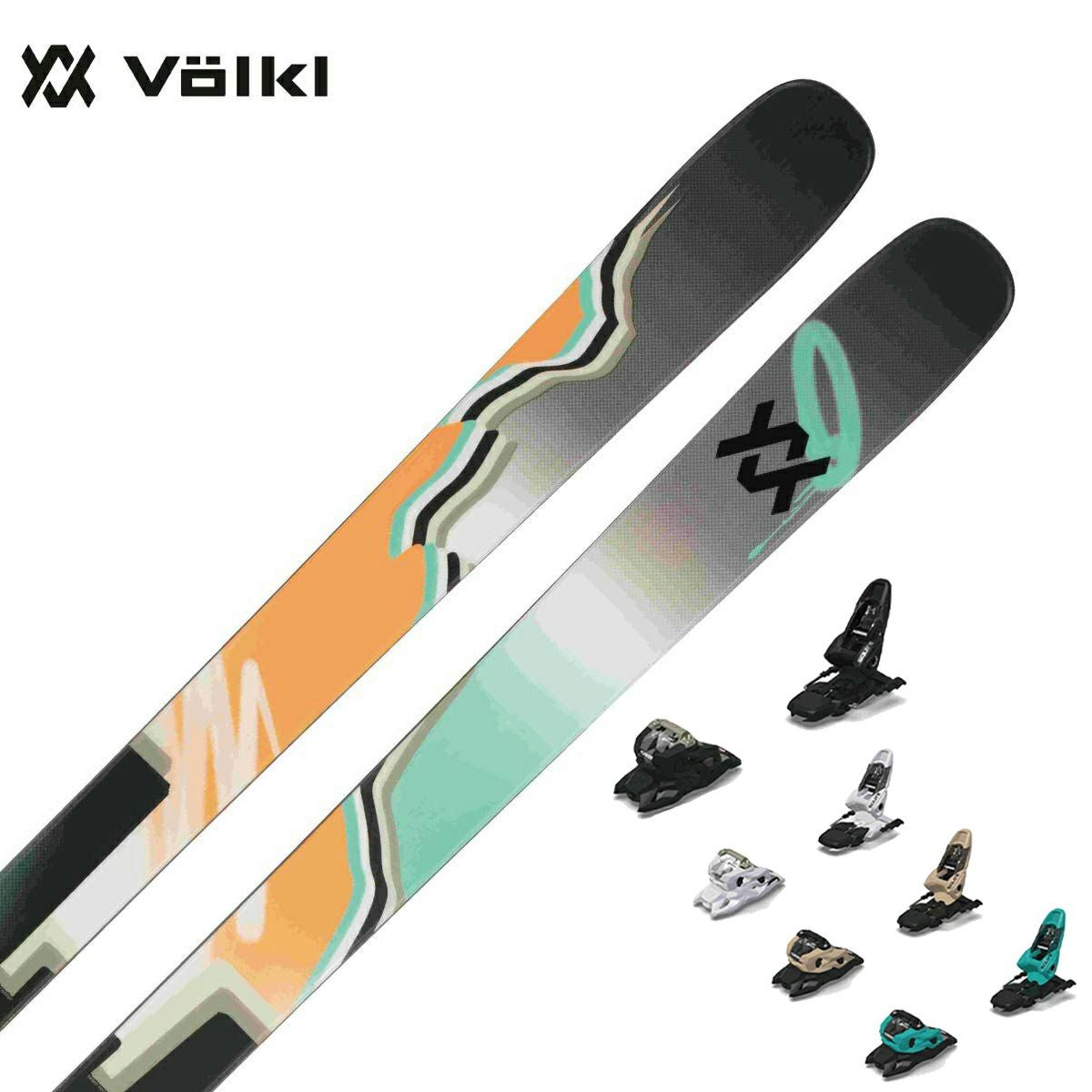 Volkl スキー板　ビンディング付 フォルクル（VOLKL）（キッズ）ジュニア スキー板 ビンディング付属 RT