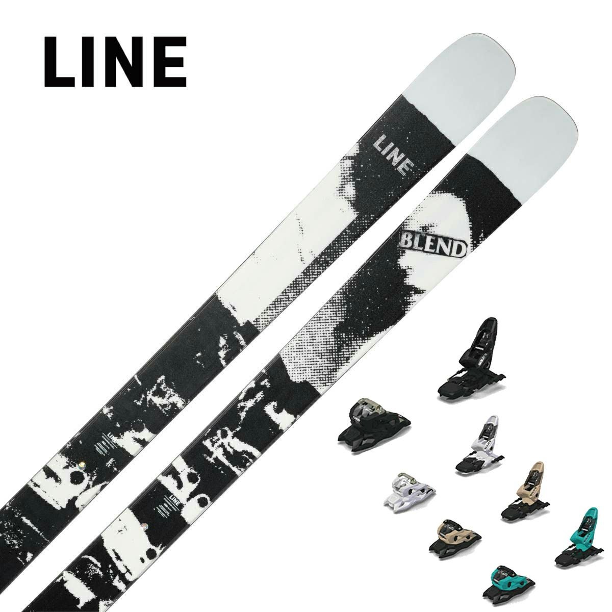 LINE ライン スキー板 メンズ レディース 2025 BLEND [LN2401880] +