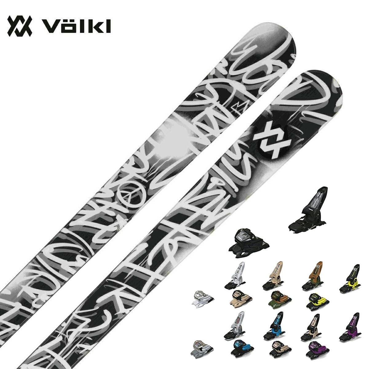 PayPay対応 スキー 163cm VOLKL フォルクル UNLIMITED AC 3点セット セット札幌市西区西野 VOLKL（フォルクル） [センター幅104mm 172cm|180cm]VOLKL REVOLT 104+