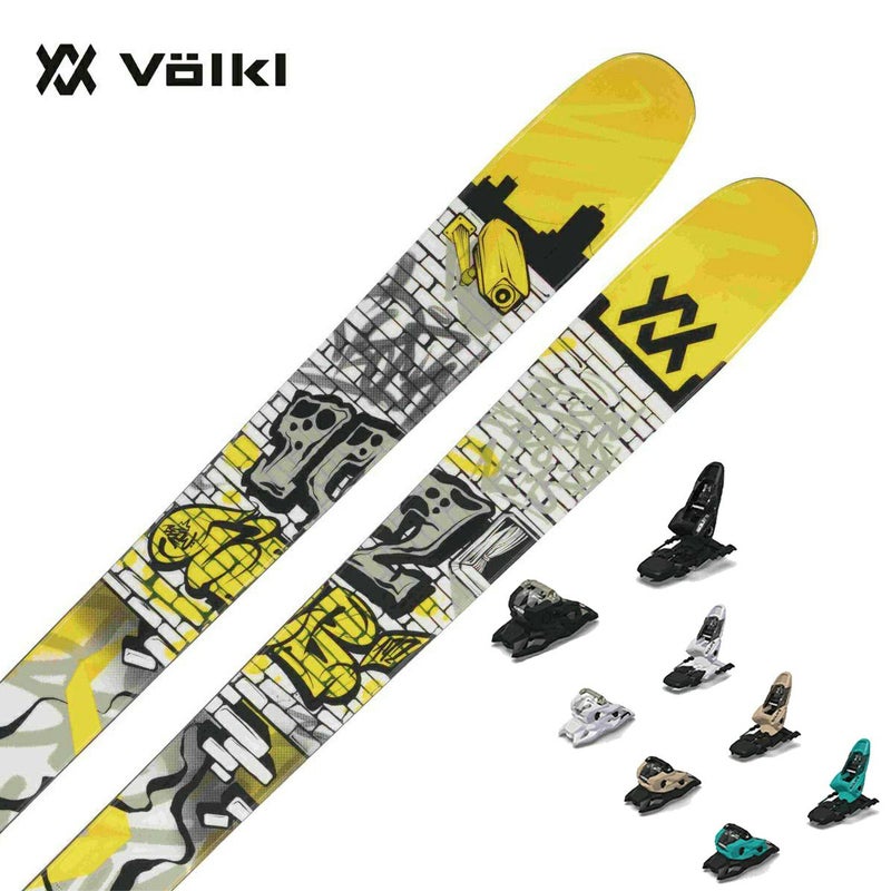 VOLKL �t�H���N�� �X�L�[�� �����Y ���f�B�[�X 2025 REVOLT 96 [V2410153] + �}�[�J�[ SQUIRE 11 �r���f�B���O �Z�b�g ��t����