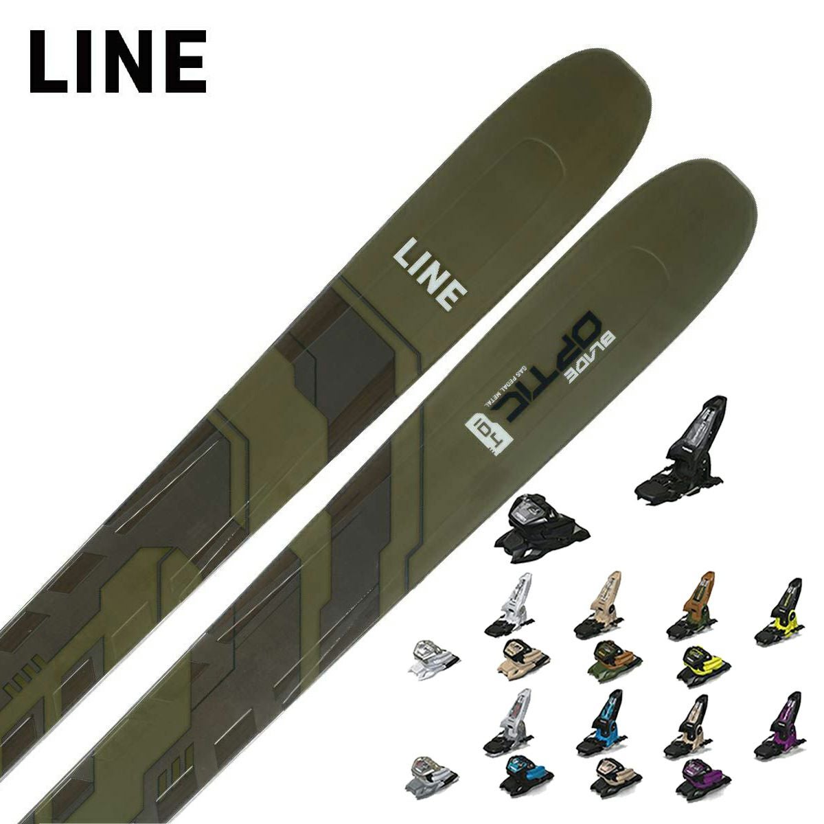 LINE ライン スキー板 メンズ レディース 2024 BLADE OPTIC 104