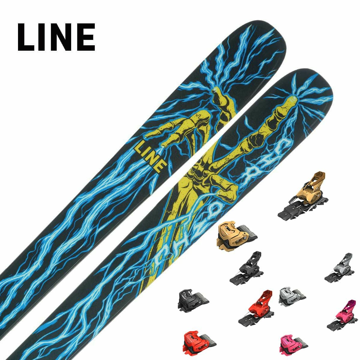 LINE ライン スキー板 メンズ レディース 2024 CHRONIC 101