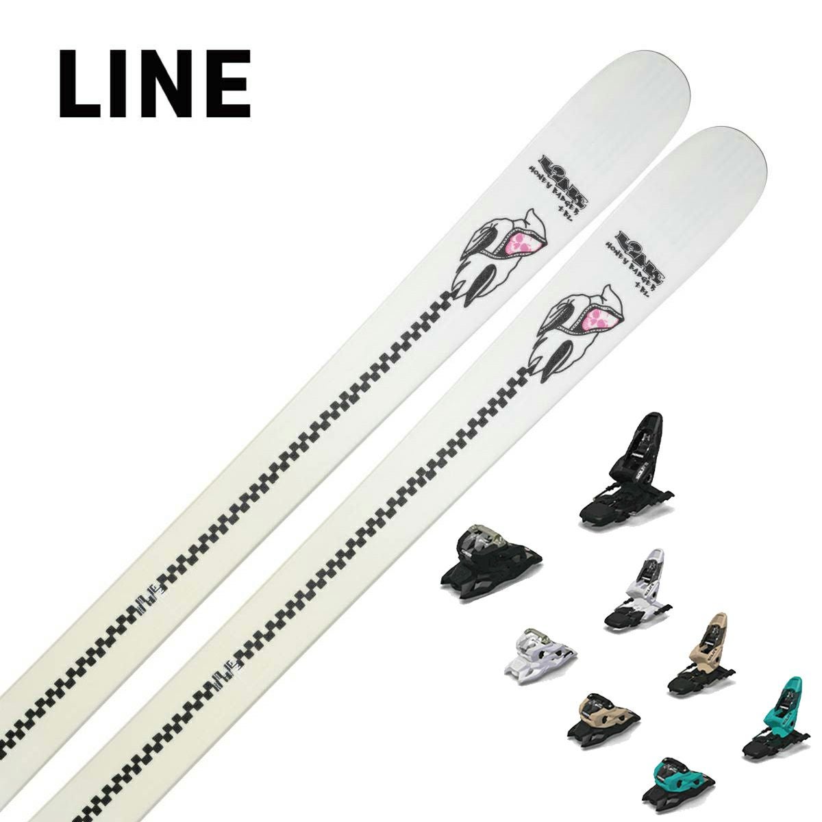 LINE ライン スキー板 メンズ レディース 2025 HONEY BADGER TBL