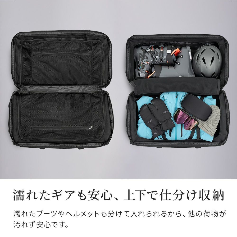 NNOUM ノアム 2027 キャスター付きバック NN25FKCB01 Carry Bag 100L